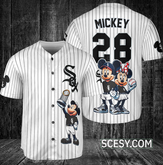 Chicago White Sox MM Baseball Jersey White