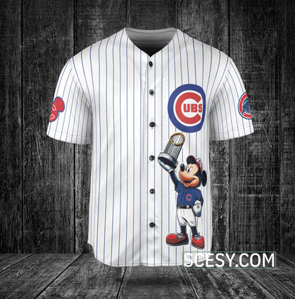 Chicago Cubs MM Baseball Jersey White