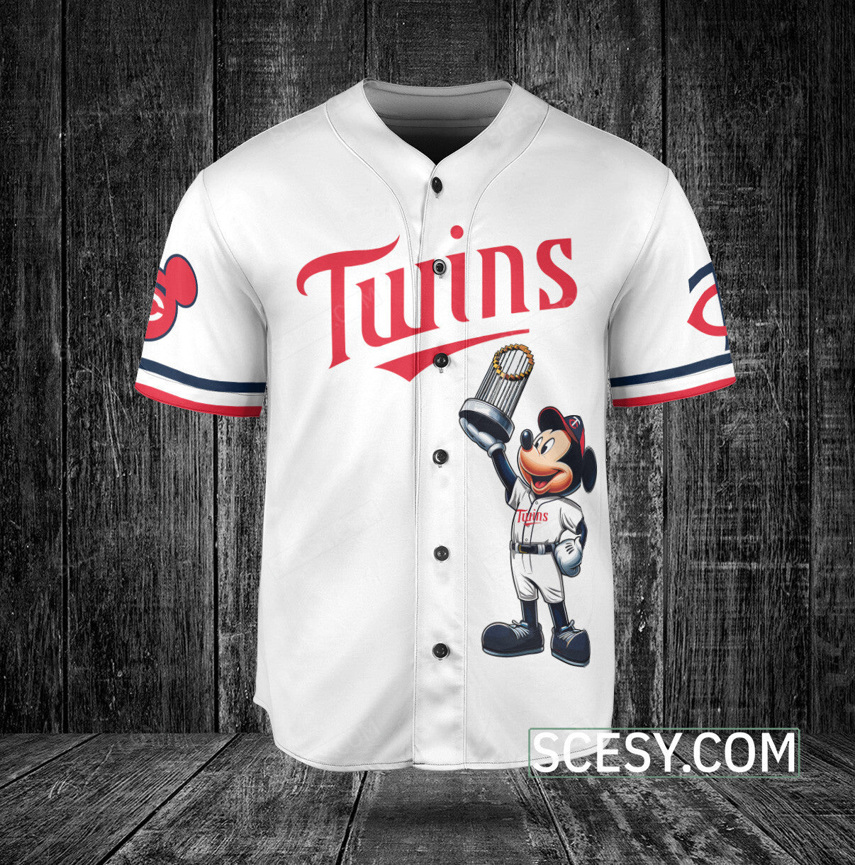 Minnesota Twins MM Baseball Jersey White