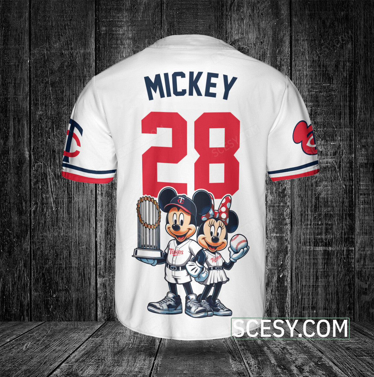 Minnesota Twins MM Baseball Jersey White