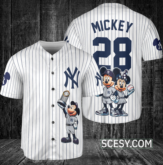 New York Yankees MM Baseball Jersey White