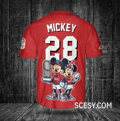 Cincinnati Reds MM Baseball Jersey Red