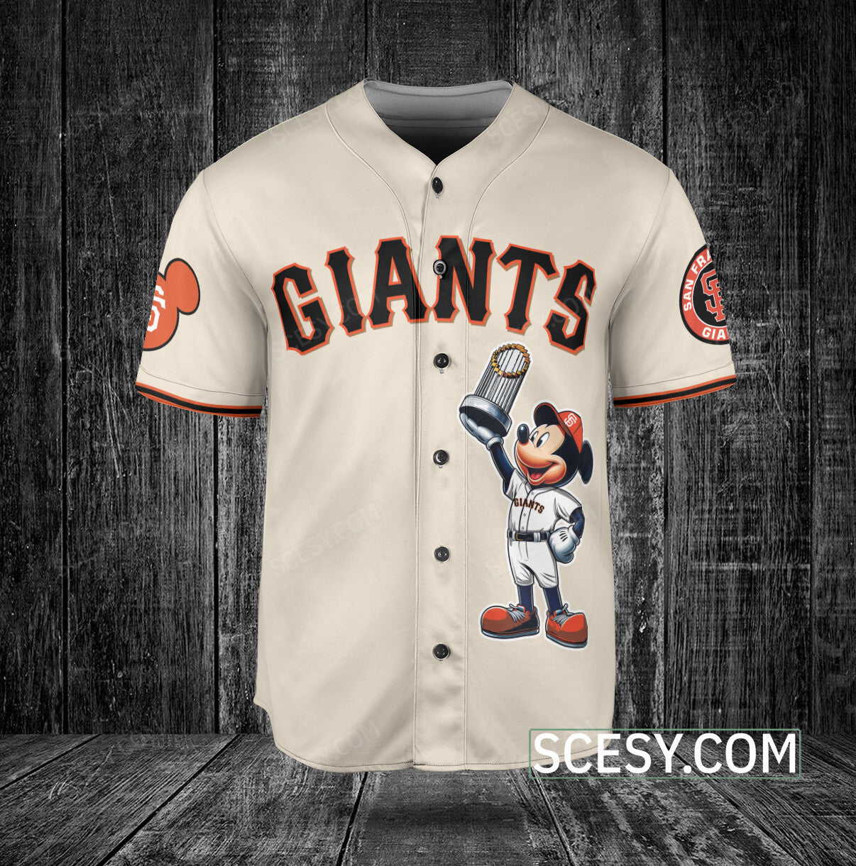San Francisco Giants MM Baseball Jersey White