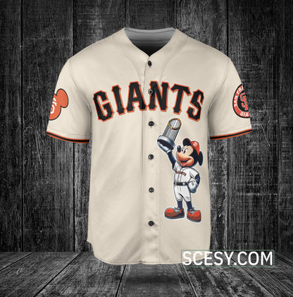San Francisco Giants MM Baseball Jersey White