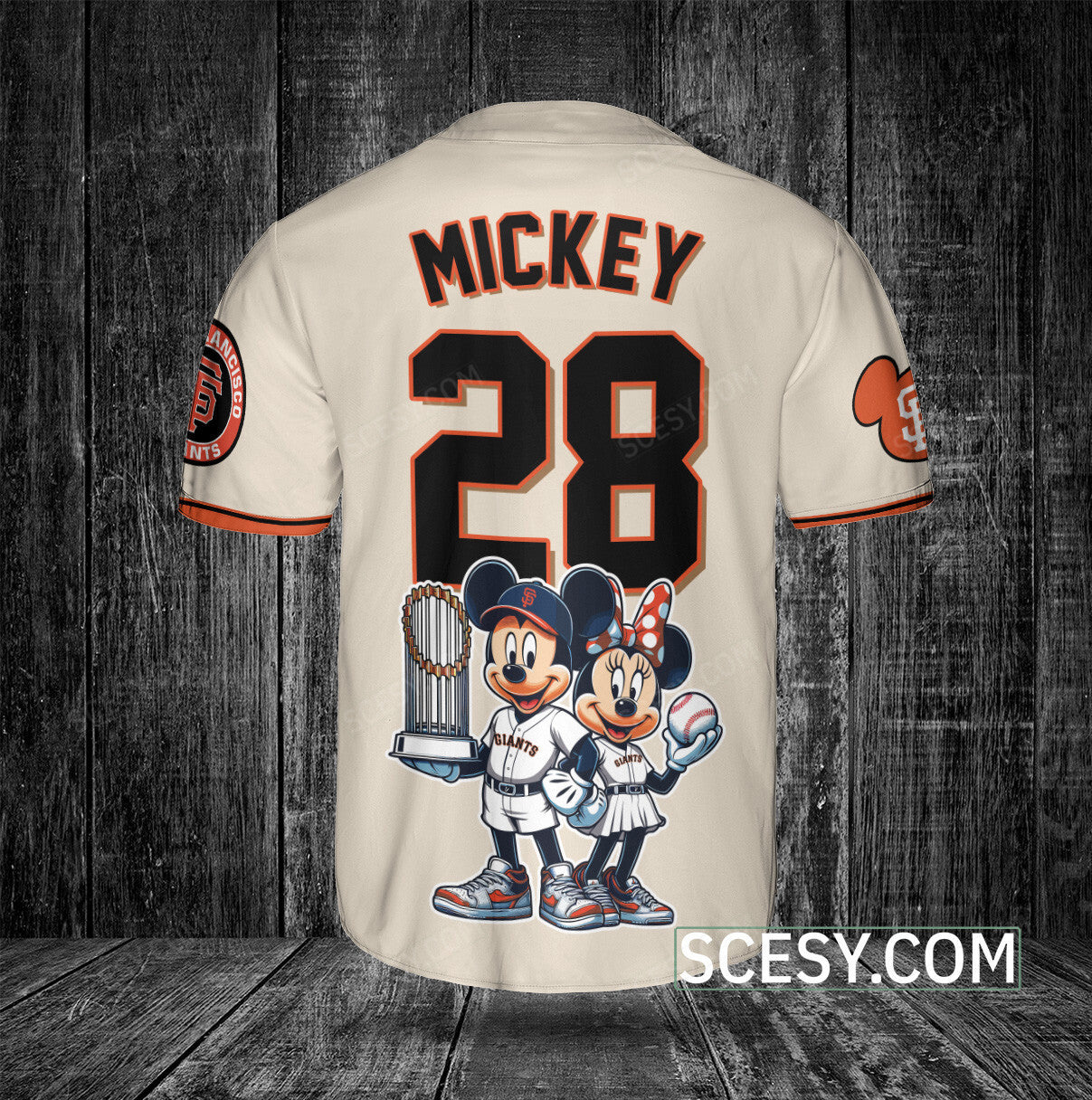 San Francisco Giants MM Baseball Jersey White