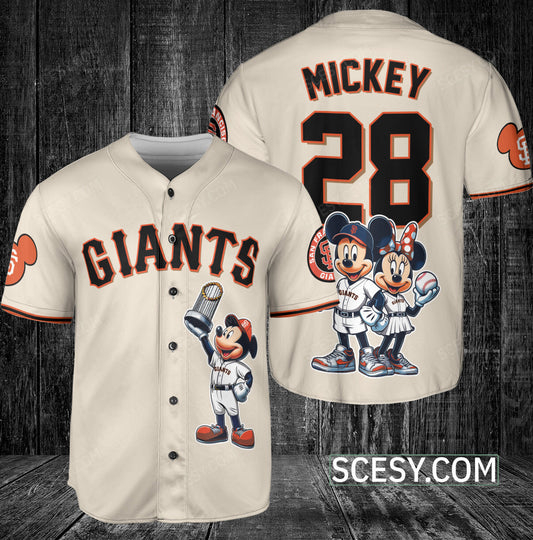 San Francisco Giants MM Baseball Jersey White