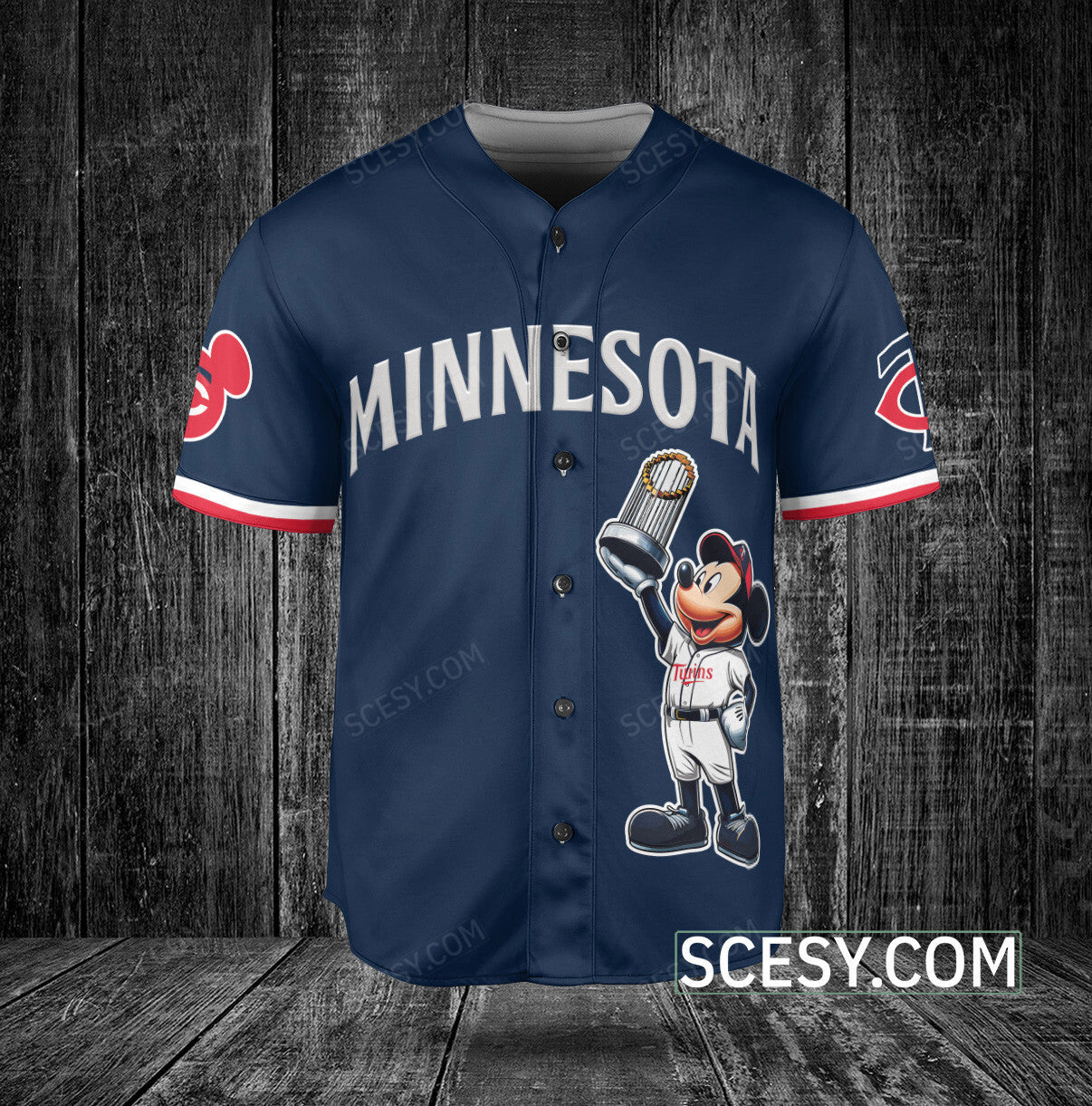 Minnesota Twins MM Baseball Jersey Navy