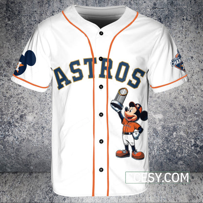 Houston Astros MM Baseball Jersey White