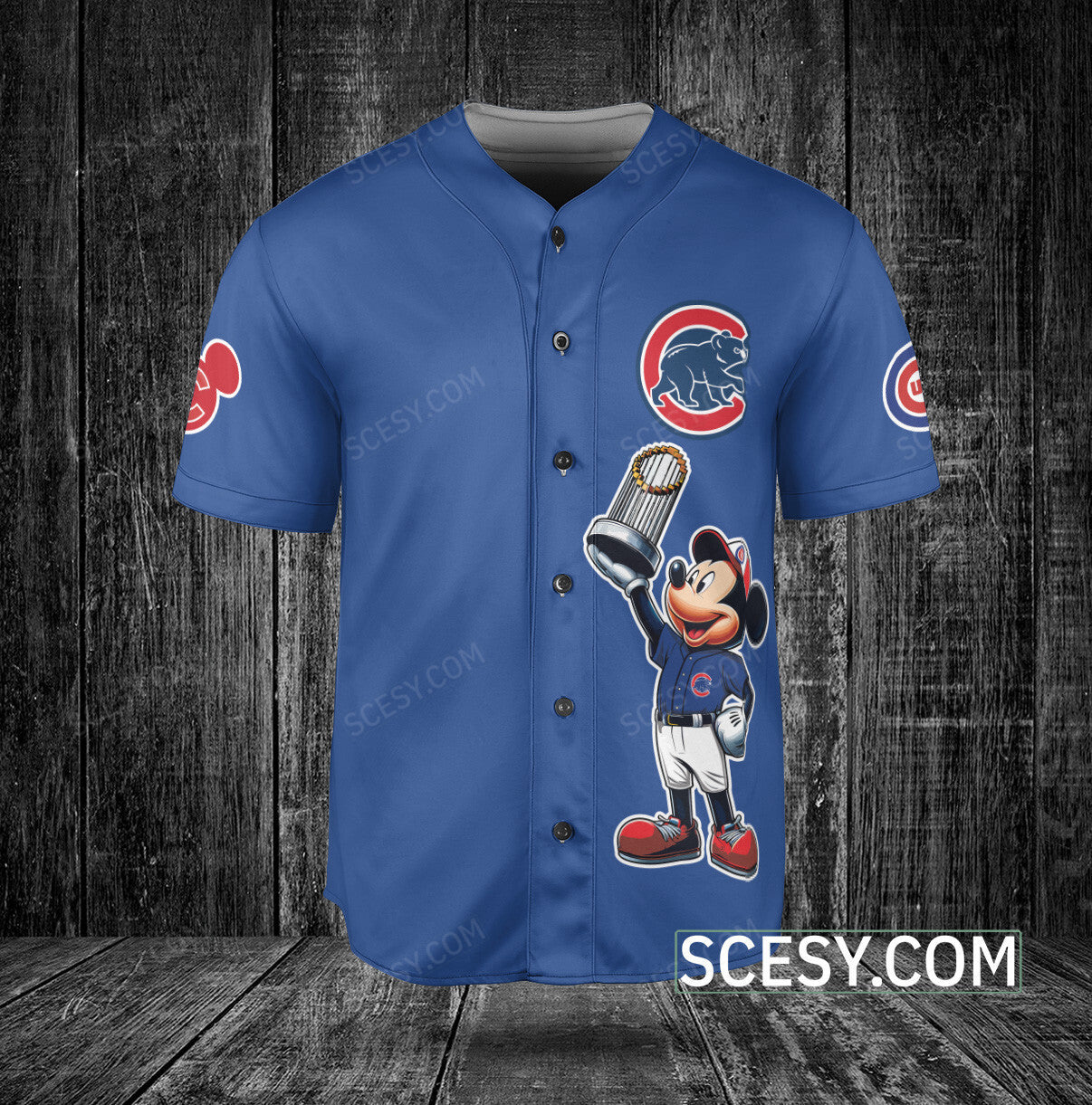 Chicago Cubs MM Baseball Jersey Blue