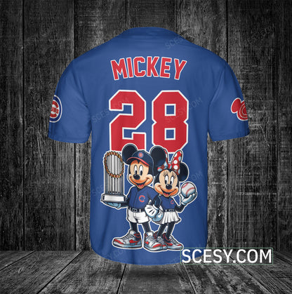 Chicago Cubs MM Baseball Jersey Blue