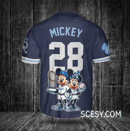 Kansas City Royals MM Baseball Jersey Navy