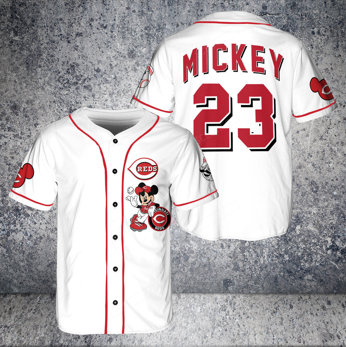 Cincinnati Reds MM x Cincinnati Reds Baseball Jersey W