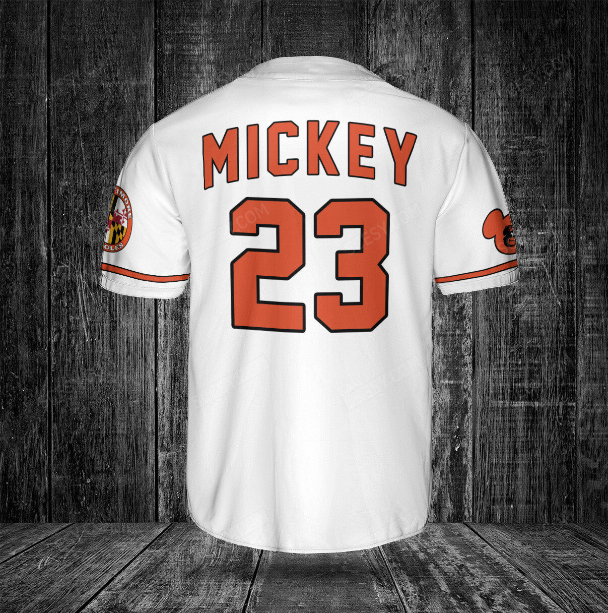 Baltimore Orioles MM x Baltimore Orioles Baseball Jersey White