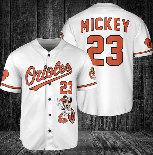 Baltimore Orioles MM x Baltimore Orioles Baseball Jersey White