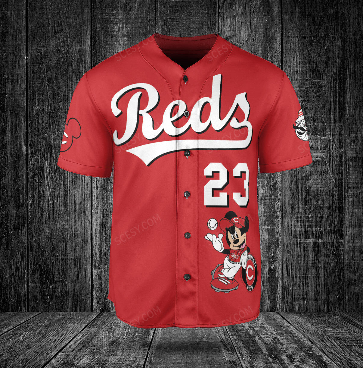 Cincinnati Reds MM x Cincinnati Reds Baseball Jersey R