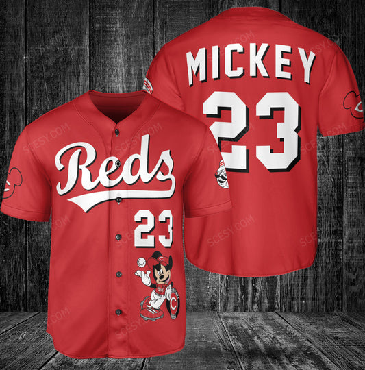Cincinnati Reds MM x Cincinnati Reds Baseball Jersey R