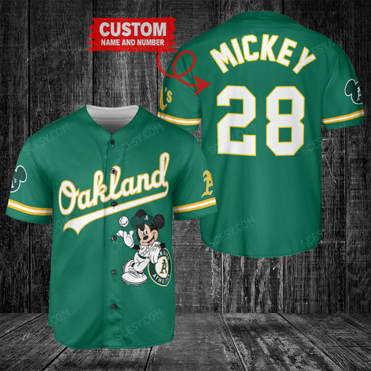 Oakland Athletics MM x Oakland Athletics Baseball Jersey