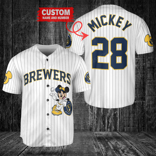 Milwaukee Brewers MM x Milwaukee Brewers Baseball Jersey