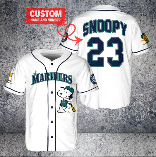 Seattle Mariners PS x Seattle Mariners Baseball Jersey w