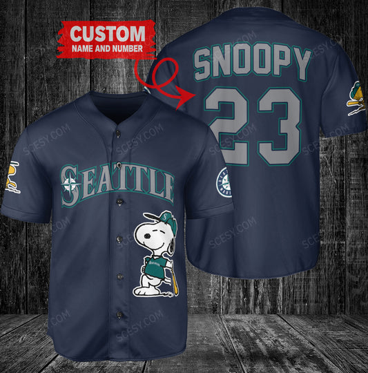 Seattle Mariners PS x Seattle Mariners Baseball Jersey R