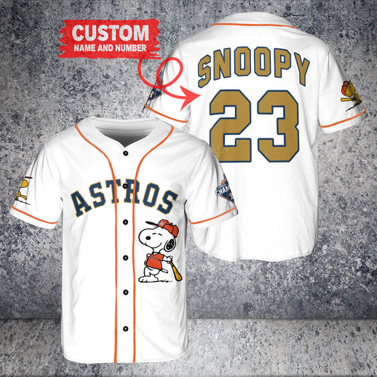 Houston Astros PS x Houston Astros Baseball Jersey W