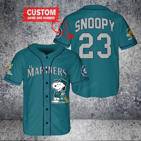 Seattle Mariners PS x Seattle Mariners Baseball Jersey Wh