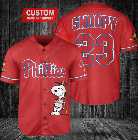 Philadelphia Phillies PS x Philadelphia Phillies Baseball Jersey R