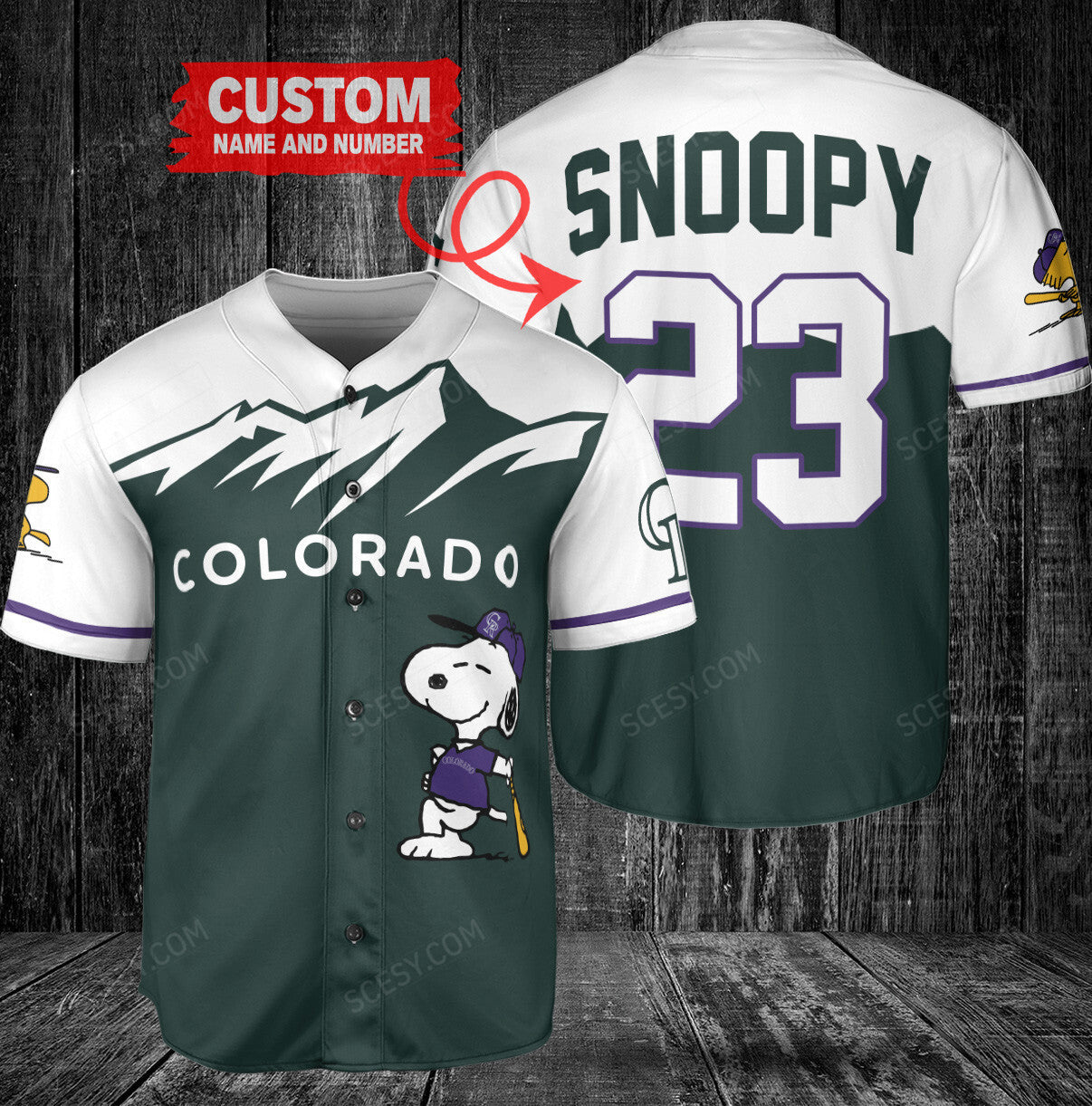 Colorado Rockies PS x Colorado Rockies Baseball Jersey G