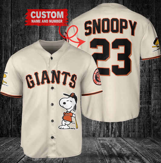 San Francisco Giants PS x San Francisco Giants Baseball Jersey CR