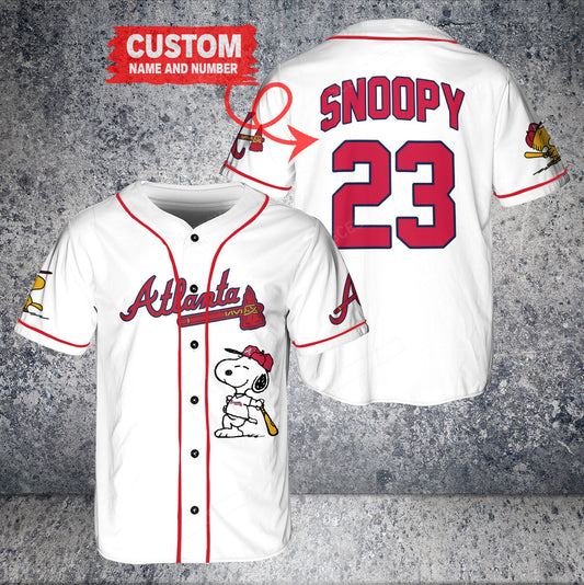 Atlanta Braves PS x Atlanta Braves Baseball Jersey W