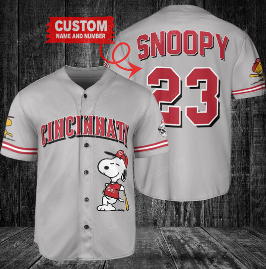 Cincinnati Reds PS x Cincinnati Reds Baseball Jersey Gr