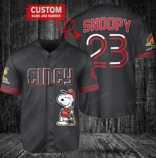 Cincinnati Reds PS x Cincinnati Reds Baseball Jersey B
