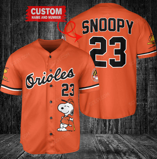 Baltimore Orioles PS x Baltimore Orioles Baseball Jersey Or