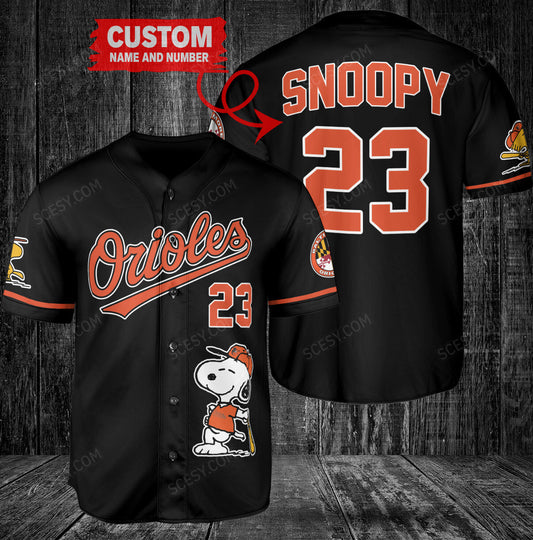 Baltimore Orioles PS x Baltimore Orioles Baseball Jersey BL