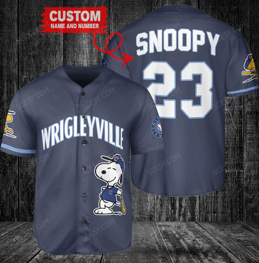 Chicago Cubs PS x Chicago Cubs Baseball Jersey NV
