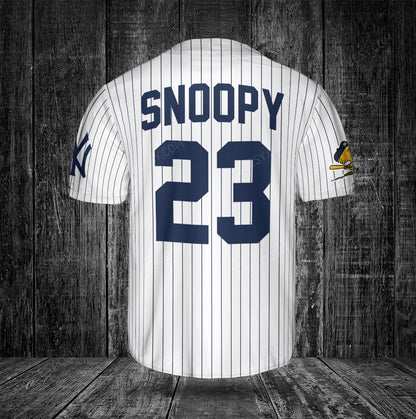 New York Yankees PS Baseball Jersey White