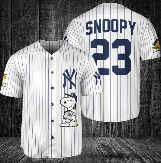 New York Yankees PS Baseball Jersey White