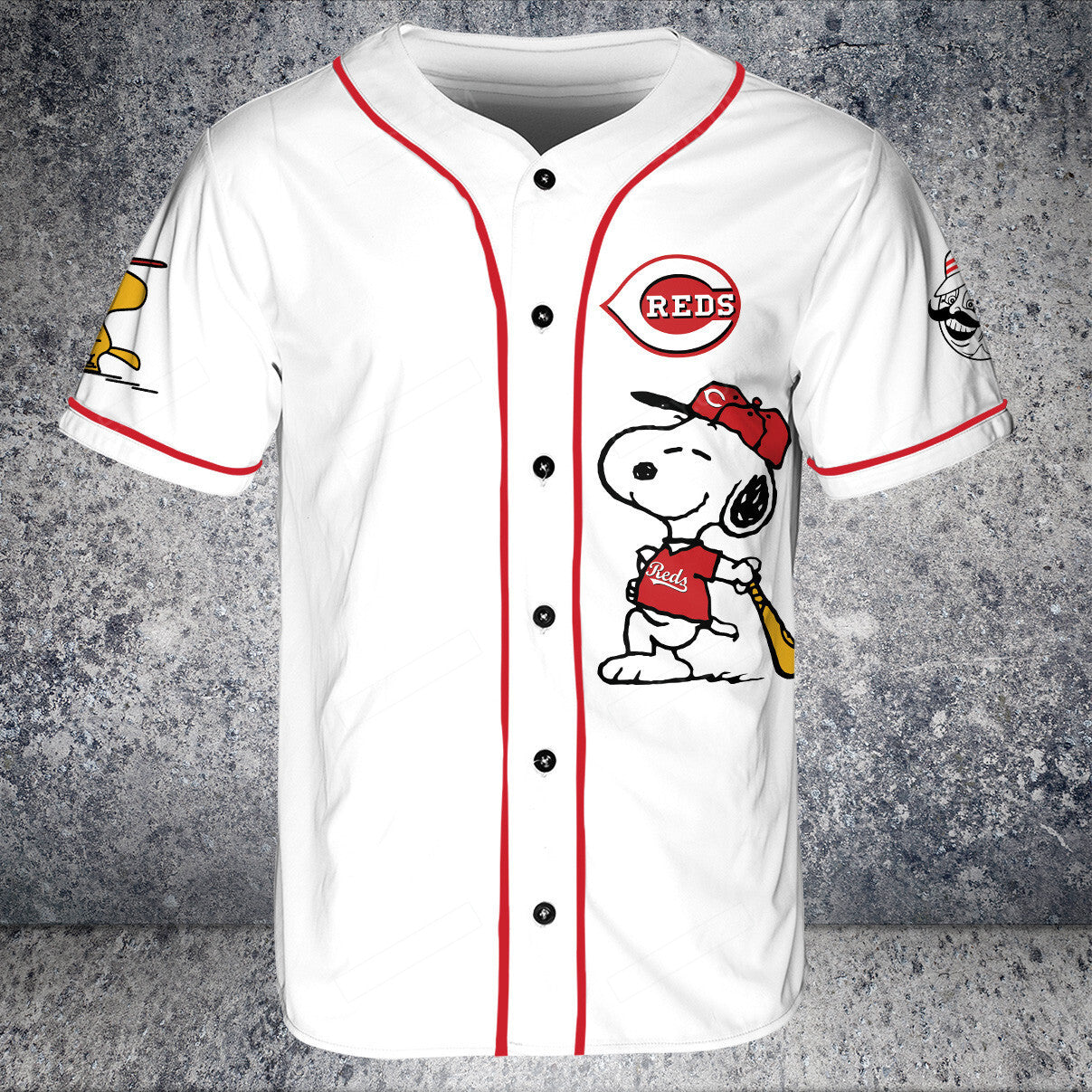Cincinnati Reds PS Baseball Jersey White