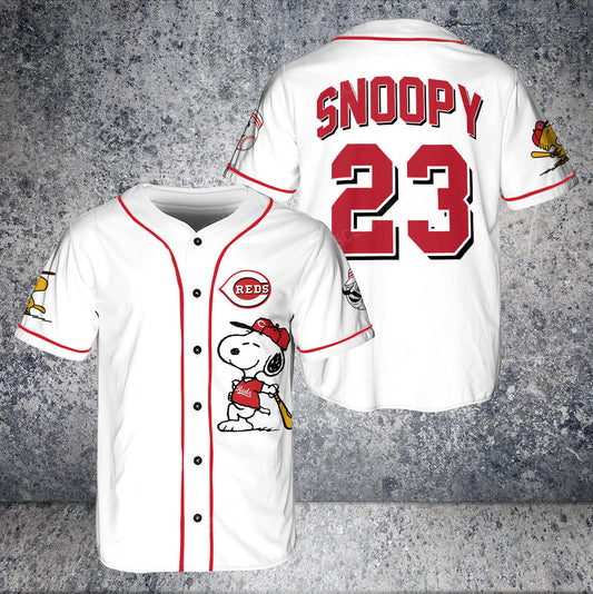 Cincinnati Reds PS Baseball Jersey White