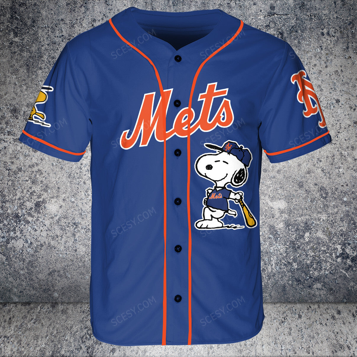 New York Mets PS Baseball Jersey Royal