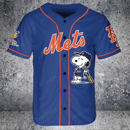 New York Mets PS Baseball Jersey Royal