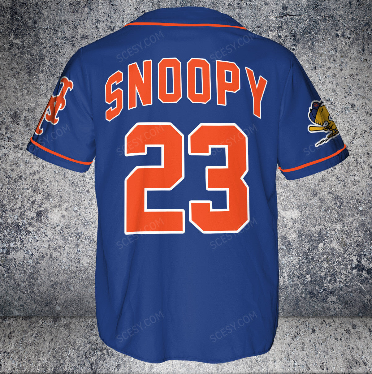 New York Mets PS Baseball Jersey Royal