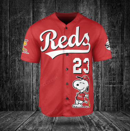 Cincinnati Reds PS Baseball Jersey Red