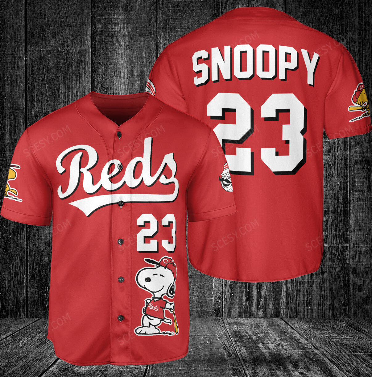 Cincinnati Reds PS Baseball Jersey Red