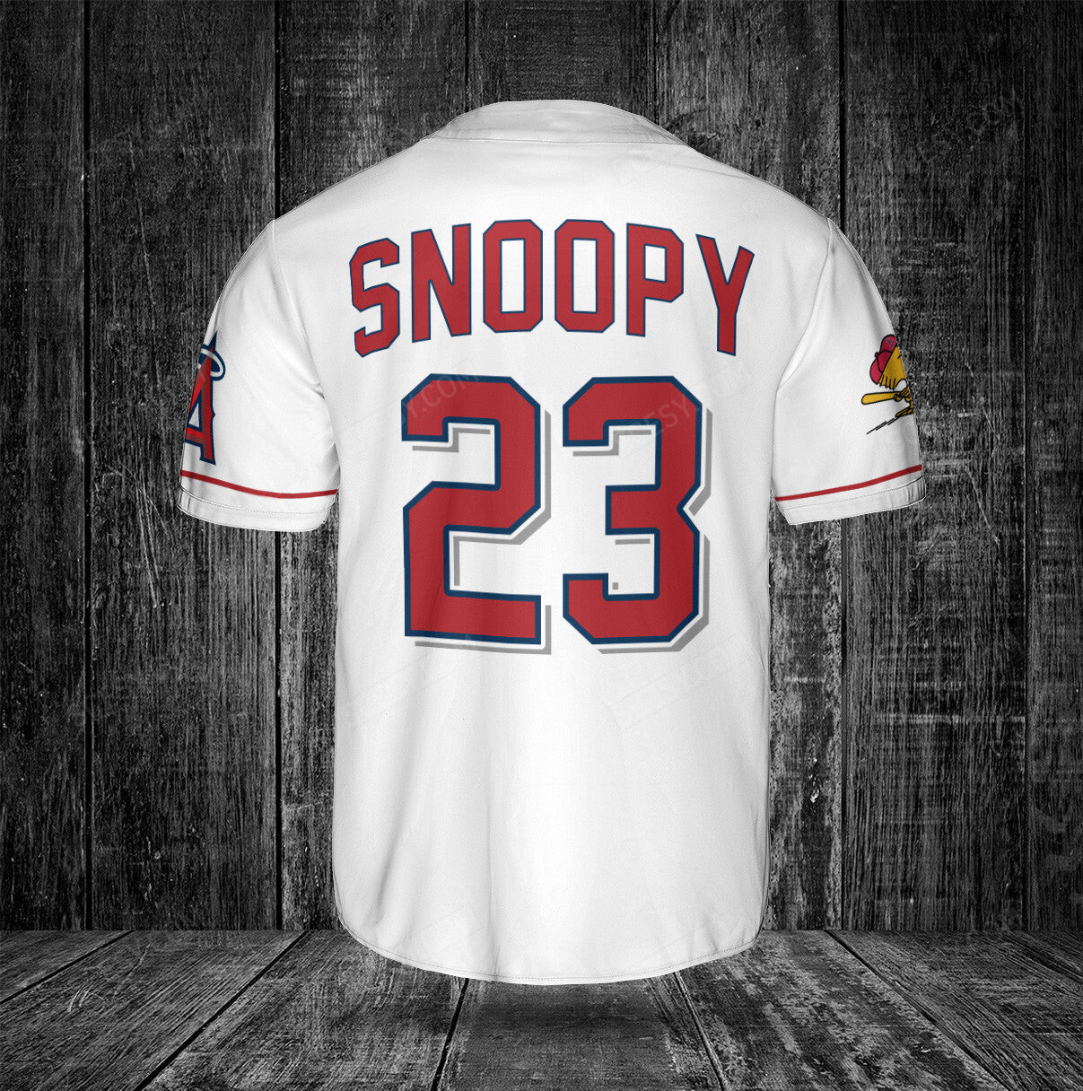 Los Angeles Angels PS Baseball Jersey White
