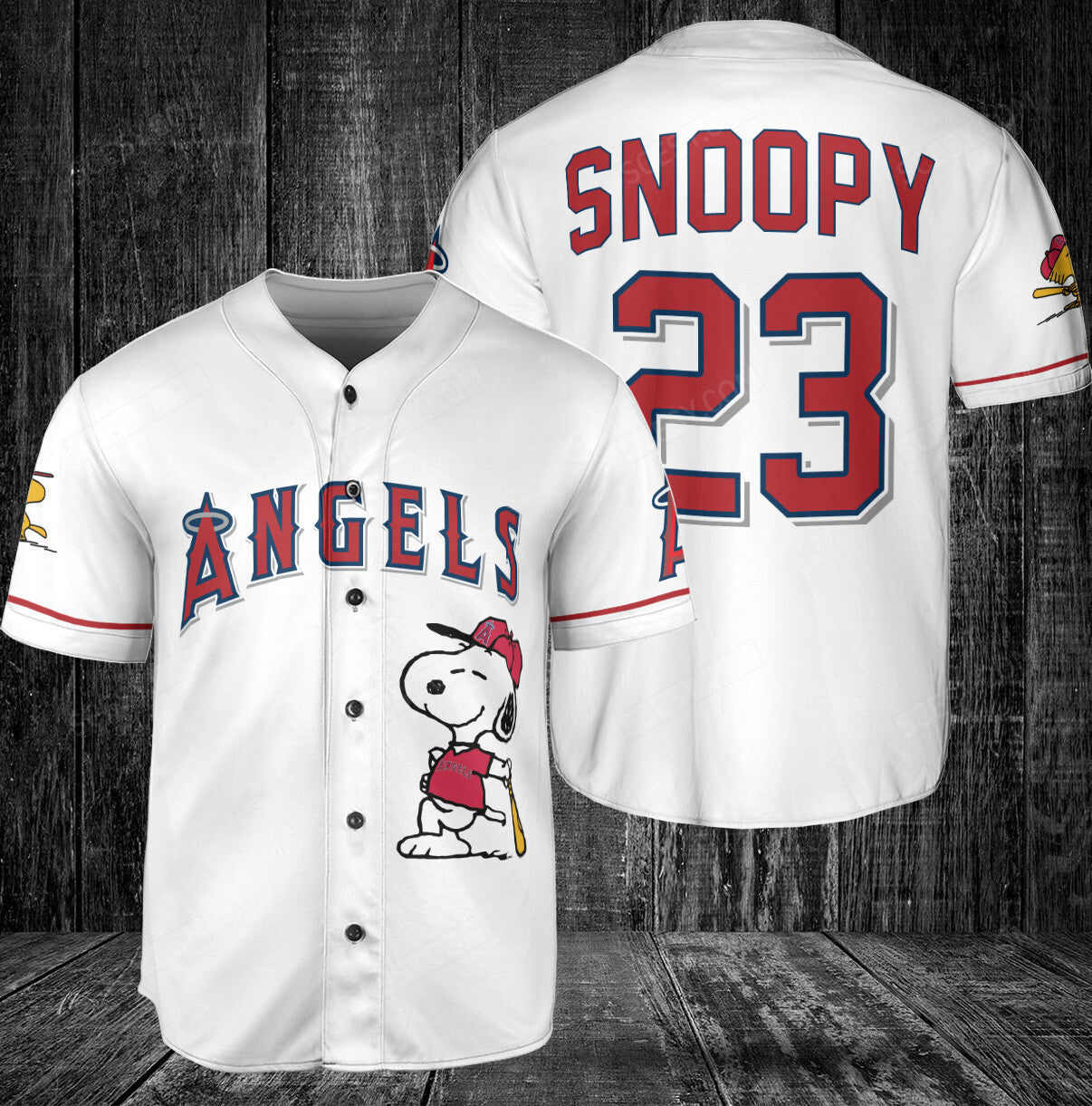 Los Angeles Angels PS Baseball Jersey White