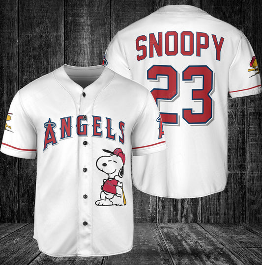 Los Angeles Angels PS Baseball Jersey White