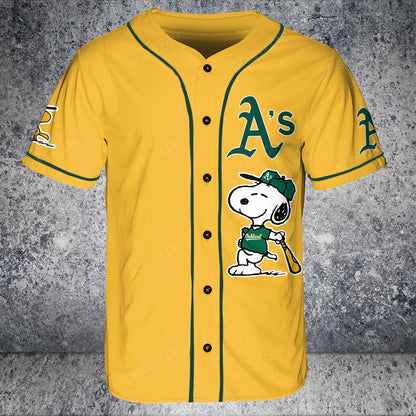 Oakland Athletics PS Baseball Jersey Gold