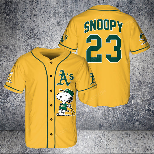 Oakland Athletics PS Baseball Jersey Gold