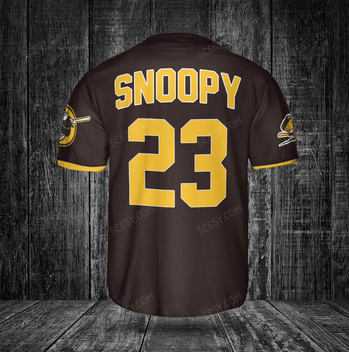 San Diego Padres PS Baseball Jersey Brown
